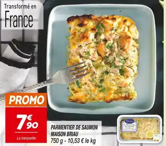 Netto Maison Briau Parmentier de saumon offre