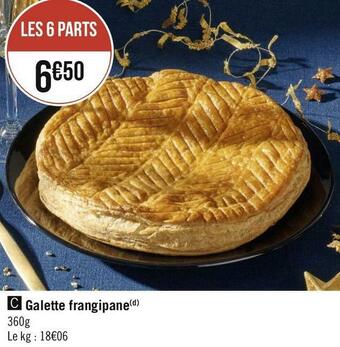 Galette frangipane