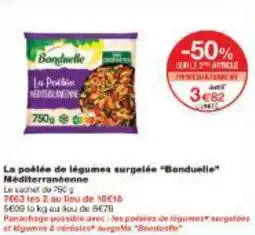 Monoprix Bondwelle Méditerranéenne offre