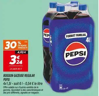 Netto Pepsi Boisson Gazeuse Regular offre