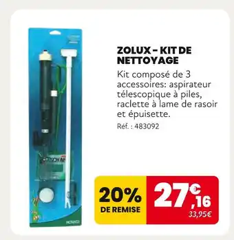 Animalis ZOLUX Kit de nettoyage offre