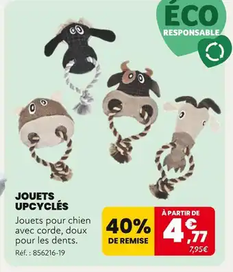 Animalis Jouets upcyclés offre