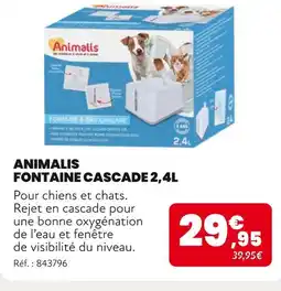 Animalis ANIMALIS Fontaine cascade 2,4l offre