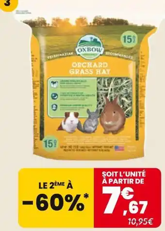 Animalis OXBOW Orchard grass hay offre