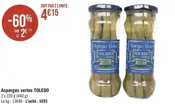 Toledo asperges vertes