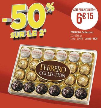 Géant Casino Ferrero ferrero collection offre