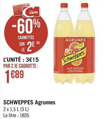 Schweppes schweppes agrumes