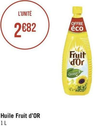 Fruit d’or huile