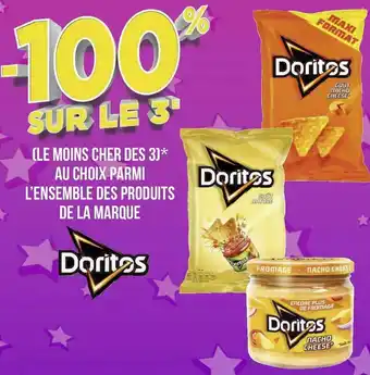 Géant Casino Doritos bon plan sur l’ensemble des produits de la marque doritos offre
