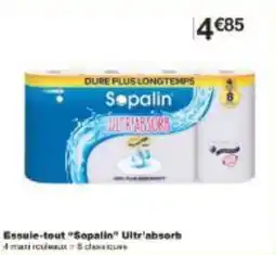 Monoprix Essuie-tout Sopalin Ultr'absorb offre