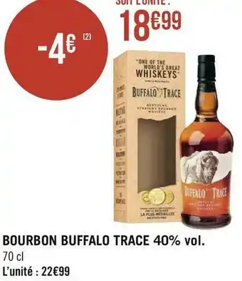 Buffalo trace bourbon 40% vol