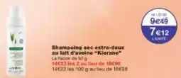 Monoprix Shampoing sec extra-doux au lait d'avoine Klorane offre