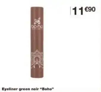 Monoprix Eyeliner green noir Boho offre