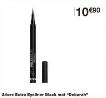 Monoprix 24ore Extra Eyeliner Black mat Deborah offre