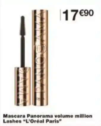 Monoprix Mascara Panorama volume million Lashes L'Oréal Paris offre