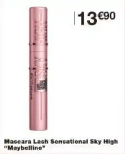 Monoprix Mascara Lash Sensational Sky High Maybelline offre