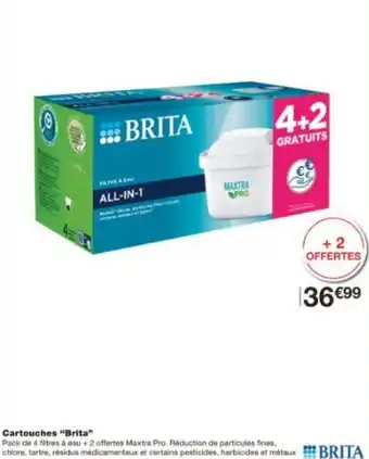 Monoprix Cartouches Brita offre