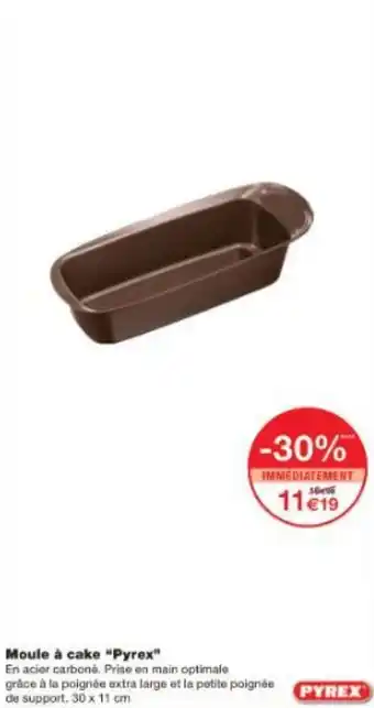 Monoprix Moule à cake Pyrex offre