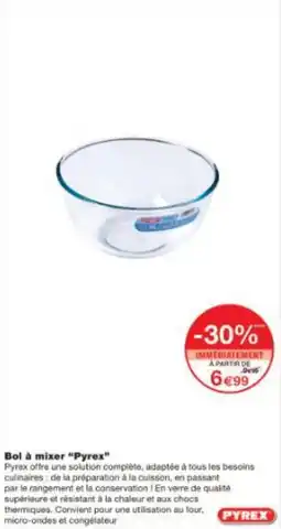 Monoprix Bol à mixer Pyrex offre