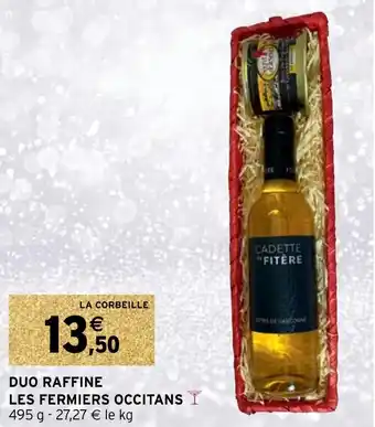 Intermarché Duo raffine les fermiers occitans offre