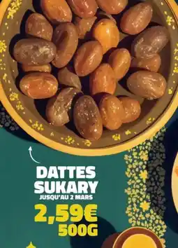 Hmarket Dattes sukary offre