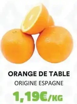 Hmarket Orange de table offre