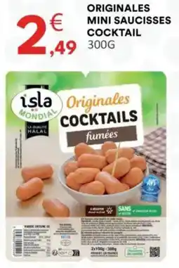 Hmarket Originales mini saucisses cocktail offre