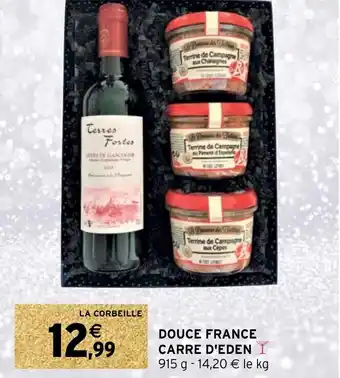 Intermarché Douce france carre d'eden offre