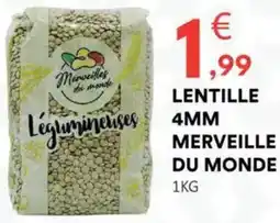 Hmarket Lentille 4mm merveille du monde offre