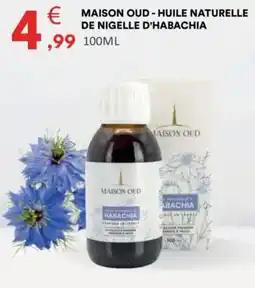 Hmarket Maison oud-huile naturelle de nigelle d'habachia offre