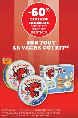 Super U Sur tout la vache qui rit offre