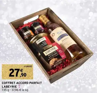 Intermarché Coffret accord parfait labeyrie offre