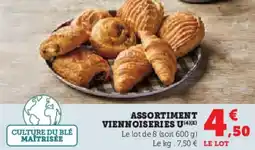 Super U Assortiment viennoiseries u offre