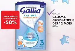 PharmaVie Gallia calisma croissance dès 12 mois offre