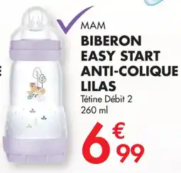 PharmaVie Mam biberon easy start anti-colique lilas offre