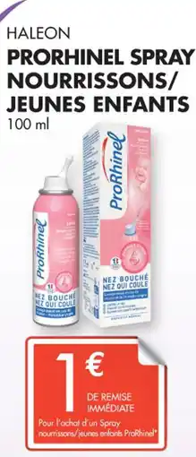 PharmaVie Haleon prorhinel spray nourrissons/ jeunes enfants offre