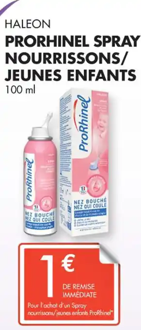 PharmaVie Haleon prorhinel spray nourrissons/ jeunes enfants offre