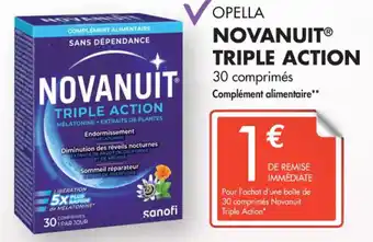 PharmaVie Opella novanuit triple action offre