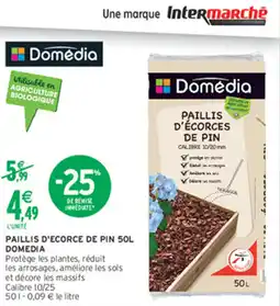 Intermarché Hyper Paillis d'ecorce de pin Domèdia offre