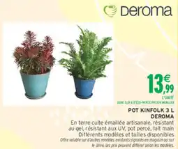 Intermarché Hyper Pot kinfolk 3l deroma offre