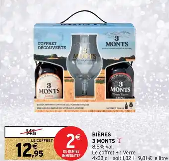 Intermarché Bières 3 monts offre