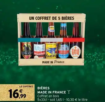 Intermarché Bières made in france offre
