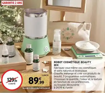 Intermarché Robot cosmétique beauty mix offre