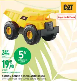 Intermarché Hyper Camion benne basculante offre