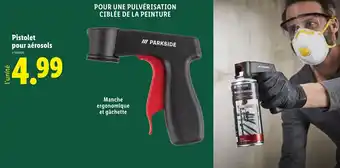 Lidl PARKSIDE Pistolet pour aérosols offre