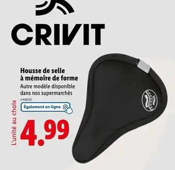 Lidl CRIVIT Housse de selle à mémoire de forme offre