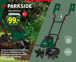 Lidl PARKSIDE Bineuse électrique offre