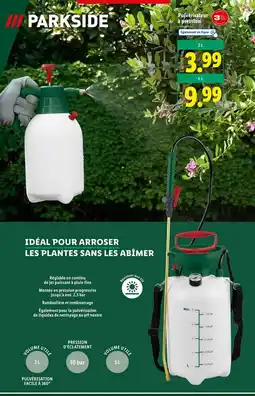 Lidl PARKSIDE Pulvérisateur à pression offre