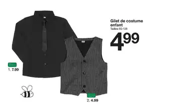 Zeeman Gilet De Costume Enfant offre