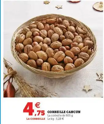 U Express Corbeille Cancun offre